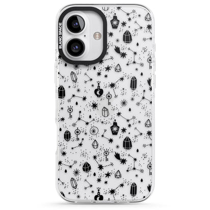 Black Cosmic Crystal