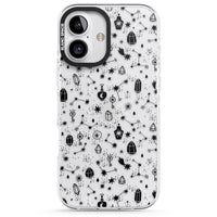 Black Cosmic Crystal