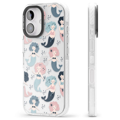 Pastellfarbene Meerjungfrauen