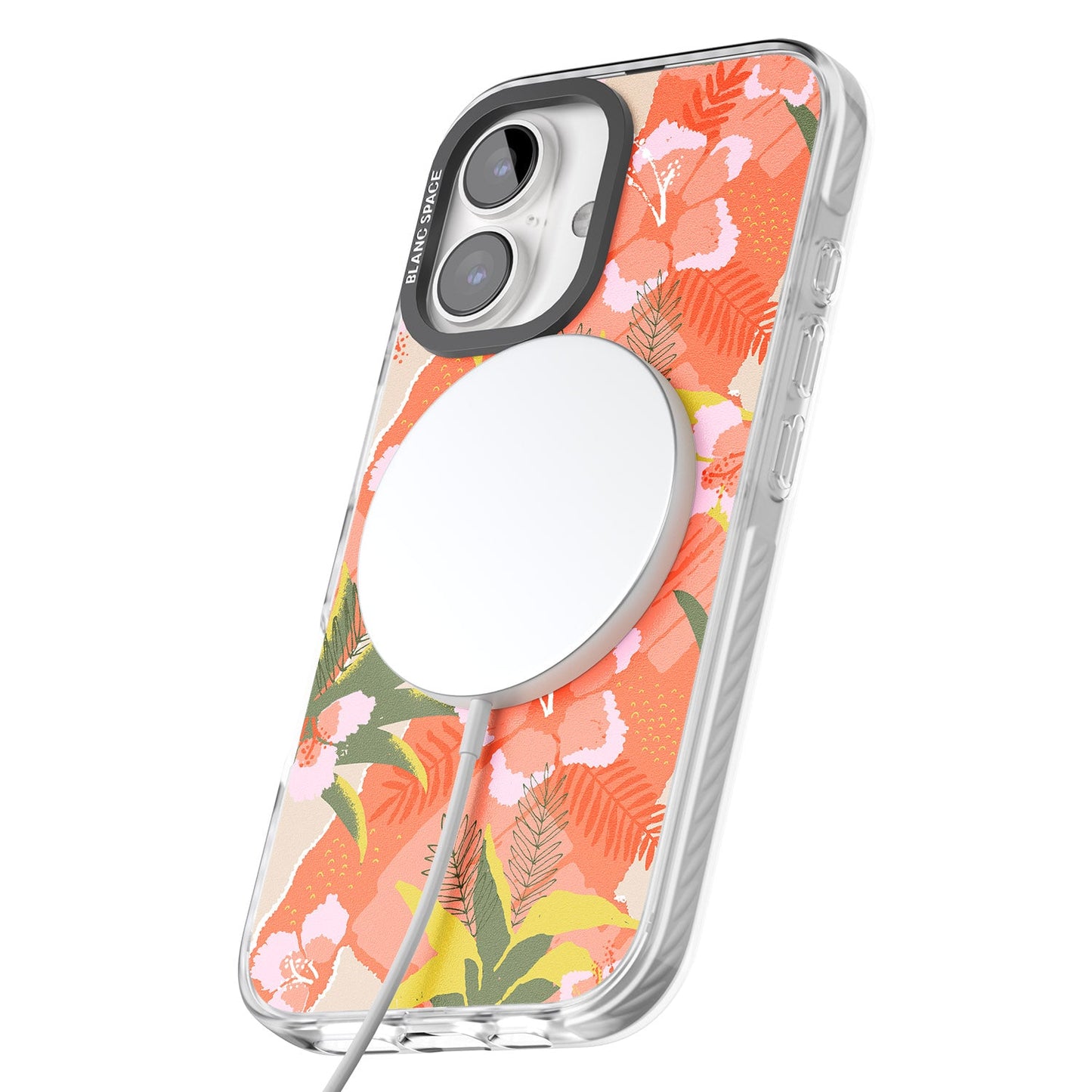 Hawaiian Flowers Abstract Pattern