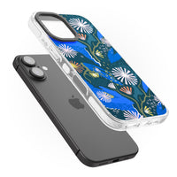 Dark Botanicals Abstract Pattern