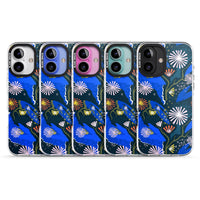 Dark Botanicals Abstract Pattern