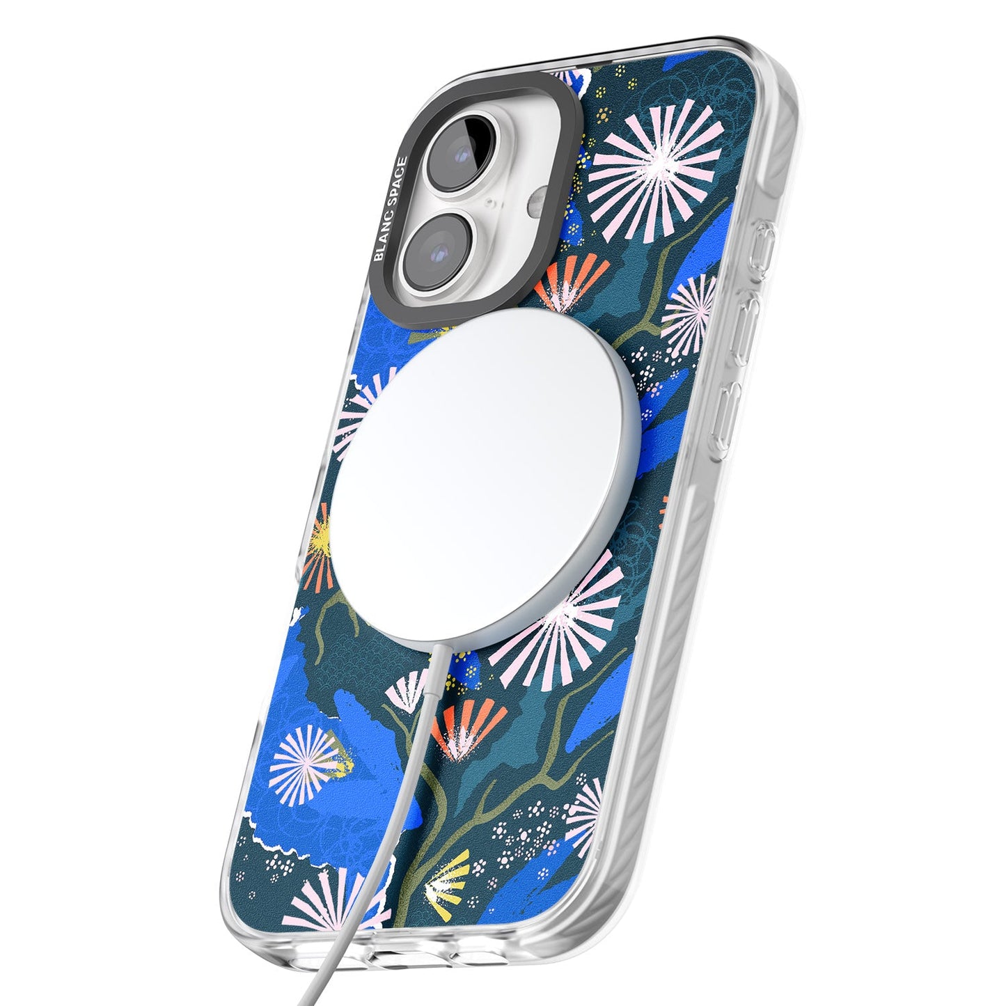 Dark Botanicals Abstract Pattern