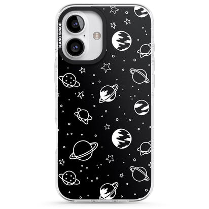 Cosmic Sketch White Black