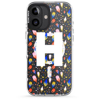 Personalised Abstract Floral Initial