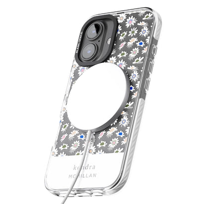 Personalised Grey & White Daisies