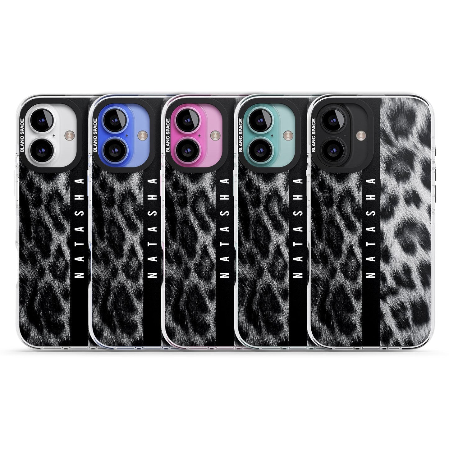 Personalised Snow Leopard Print