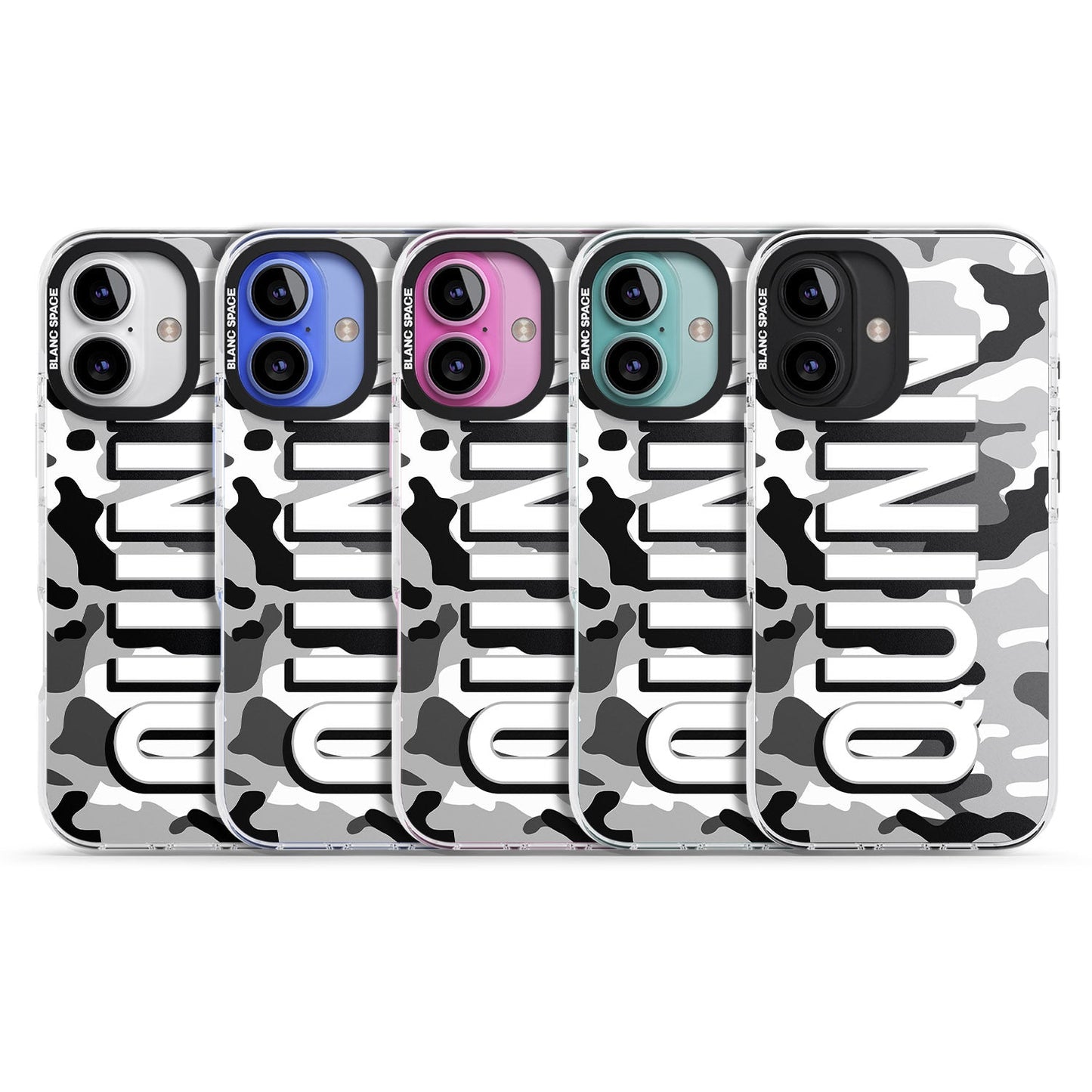 Personalised Greyscale Camo