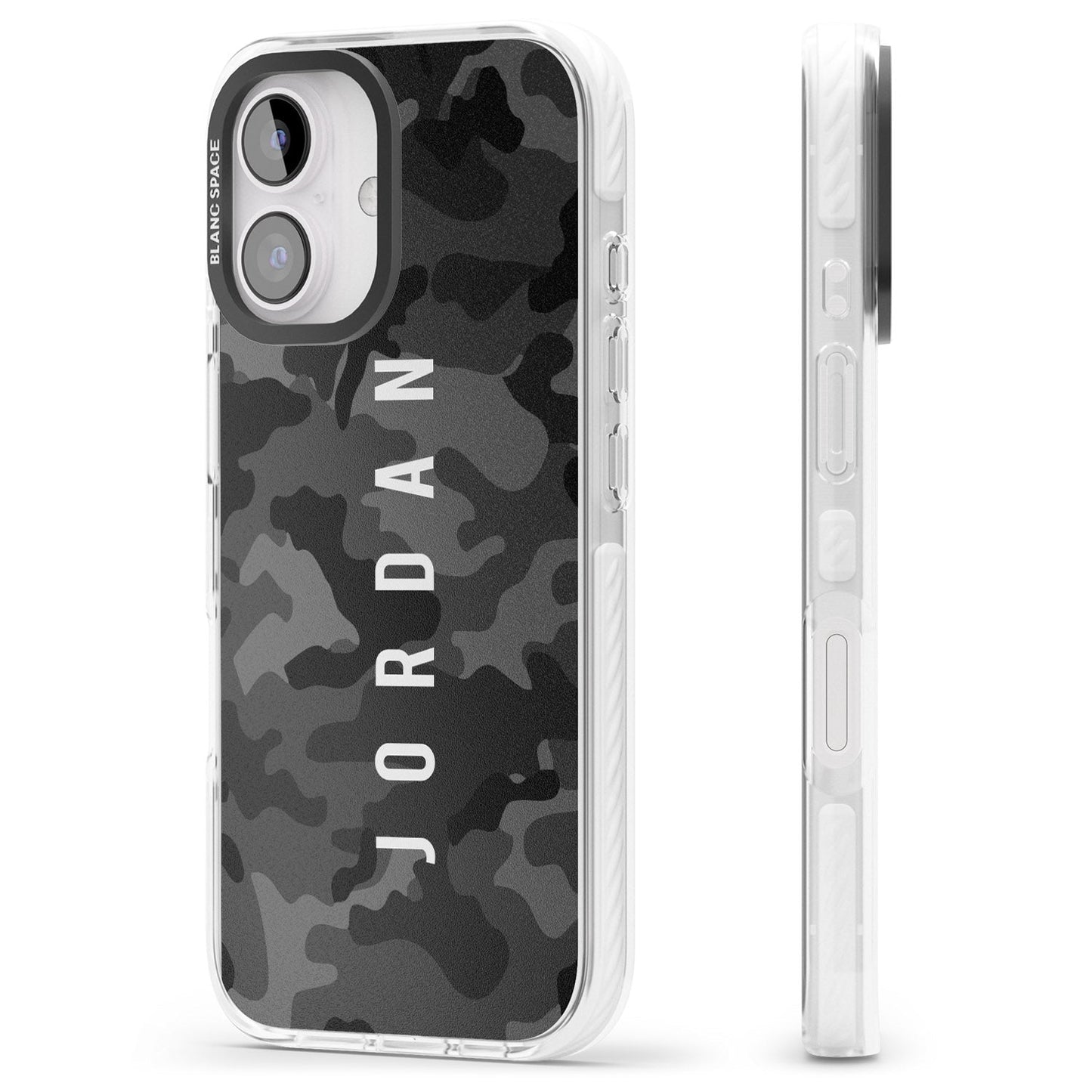 Personalised Black Camouflage Name
