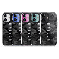 Personalised Black Camouflage Name