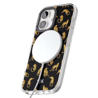 Personalised Gold Cheetah Pattern