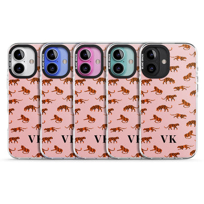 Personalised Pink Safari Tiger Pattern