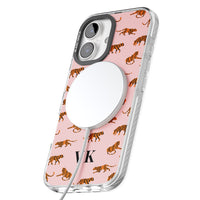 Personalised Pink Safari Tiger Pattern