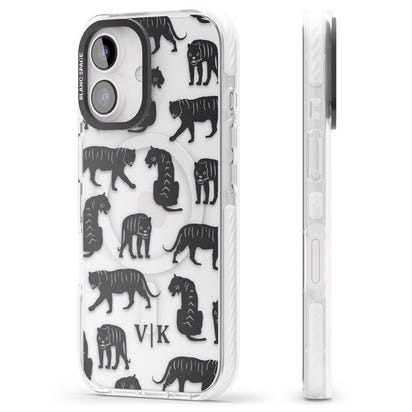 Personalised Tiger Silhouettes