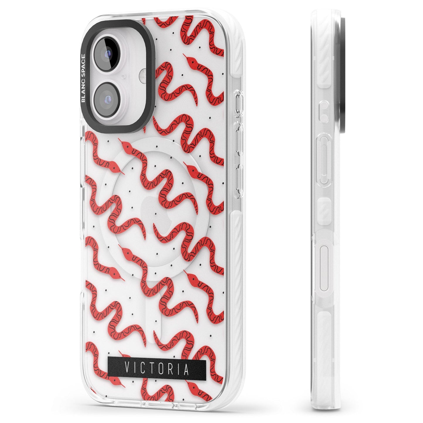 Personalised Red Snake Pattern