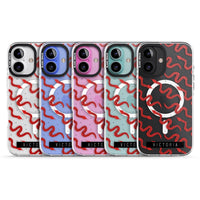 Personalised Red Snake Pattern