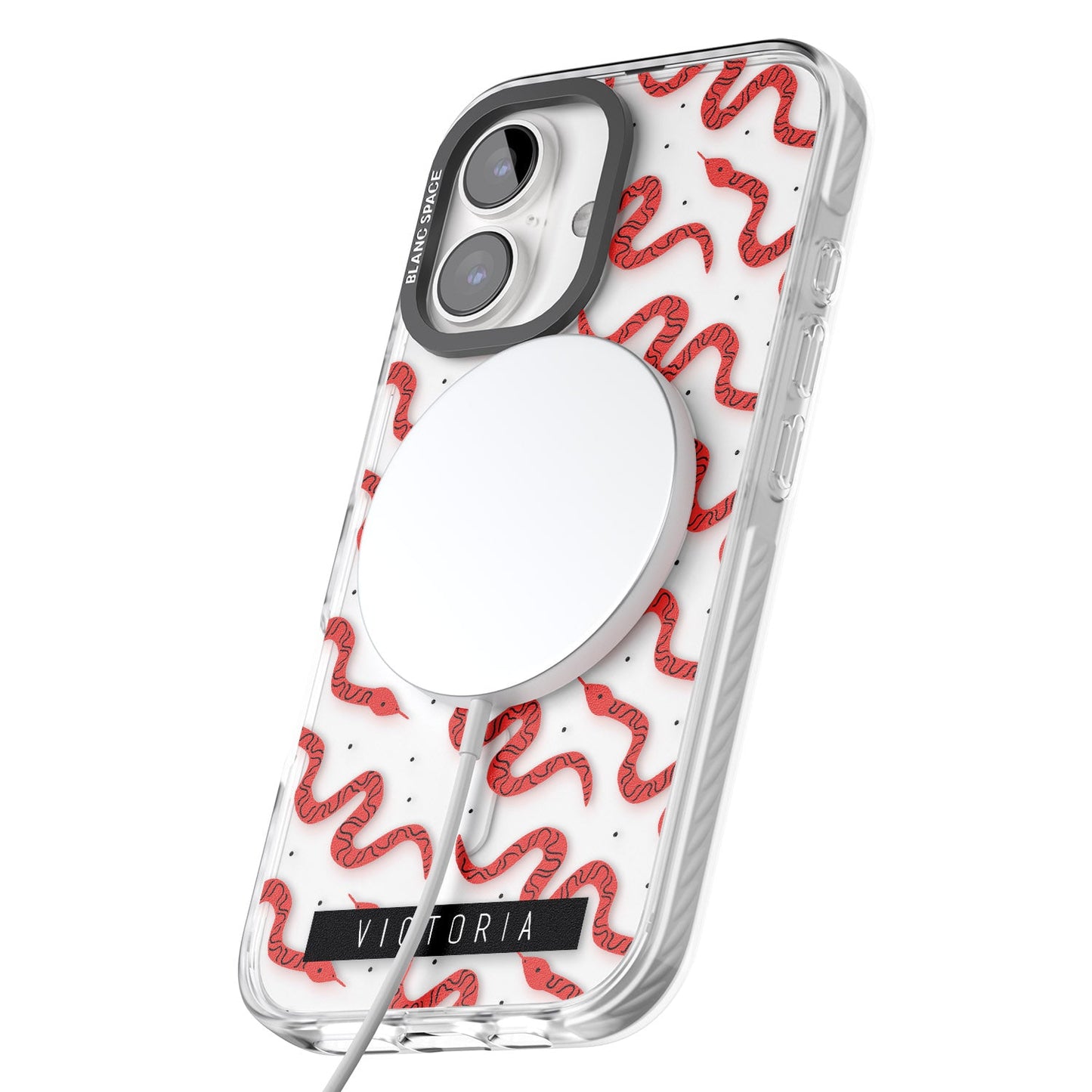 Personalised Red Snake Pattern