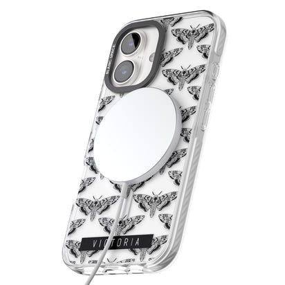 Personalised Hawk Moth Pattern