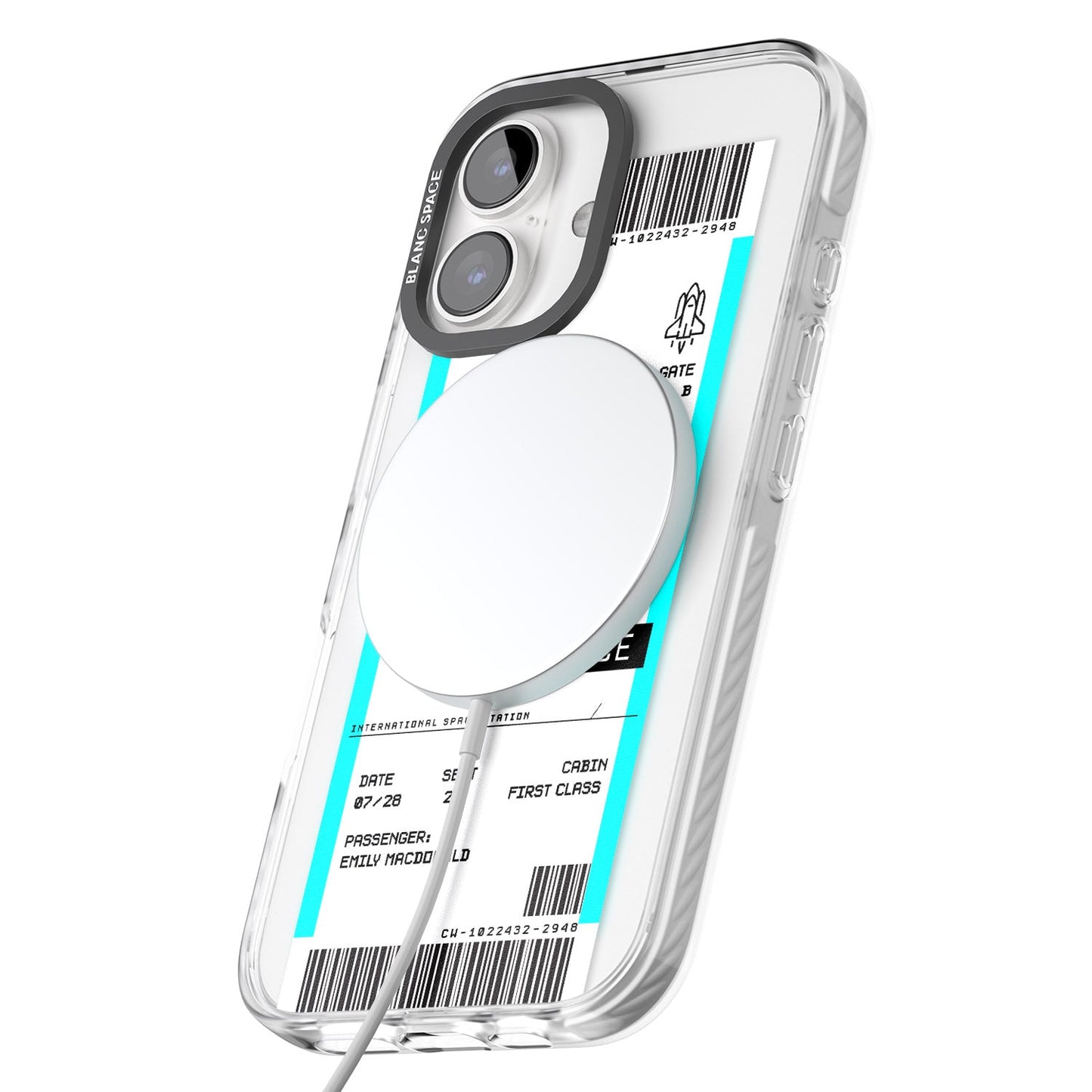 Personalised Space Travel Ticket