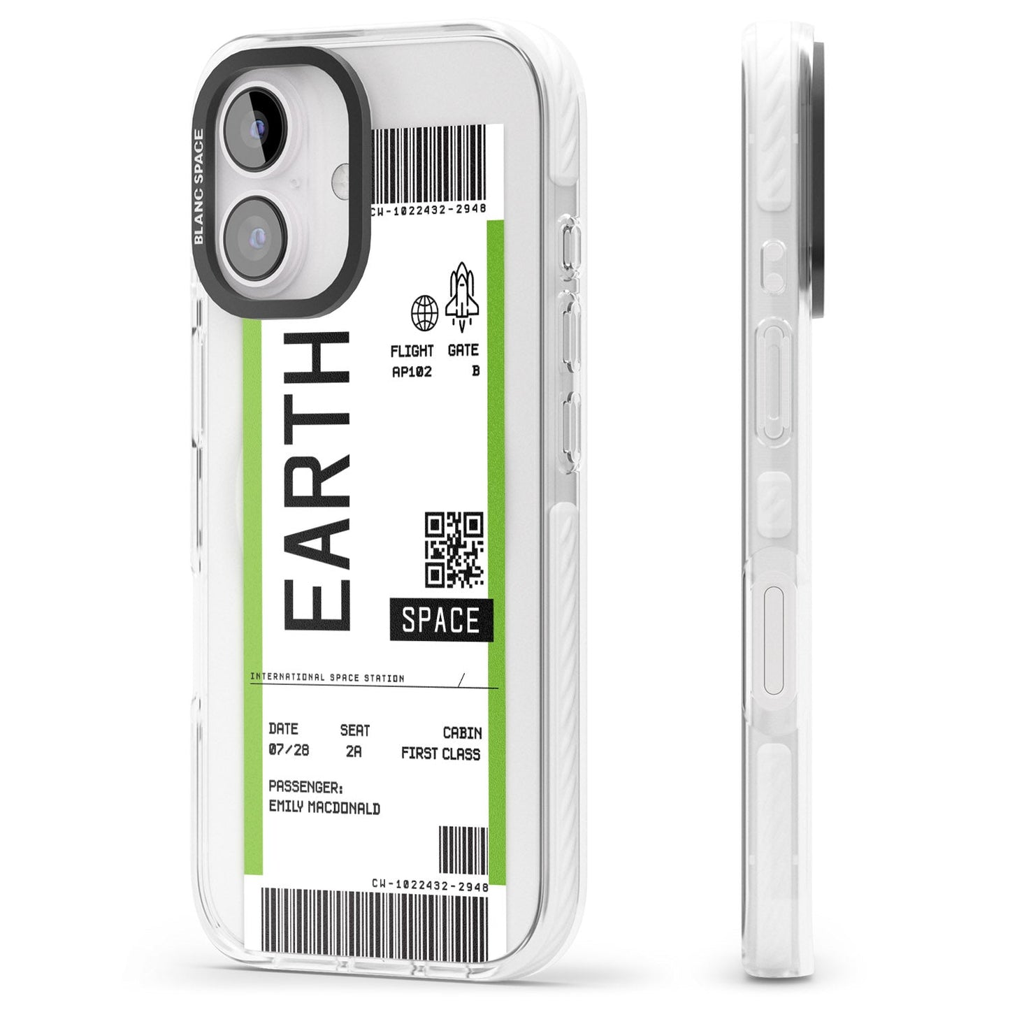 Personalised Earth Travel Ticket