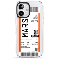 Personalised Mars Travel Ticket
