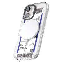 Personalised Mercury Travel Ticket