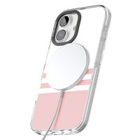 Personalised Pink Stripes & Initials