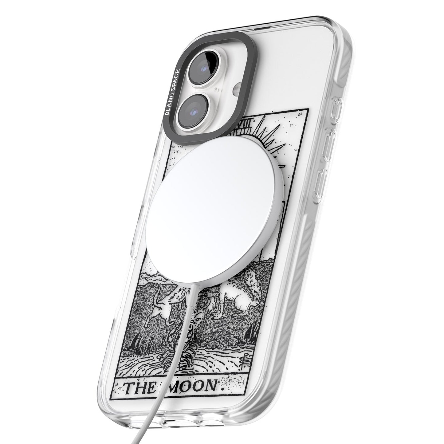 Personalised The Moon Tarot Card (Clear)