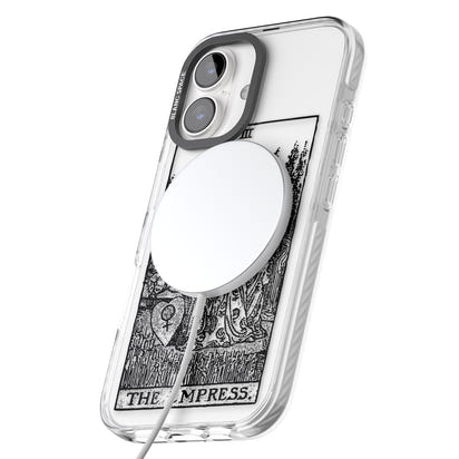 Personalisierte Tarotkarte „Die Kaiserin“ (Transparent)