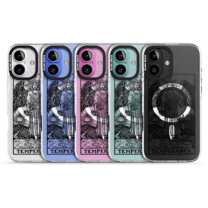 Personalisierte Temperanz-Tarotkarte (Transparent)