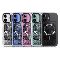 Personalisierte Temperanz-Tarotkarte (Transparent)