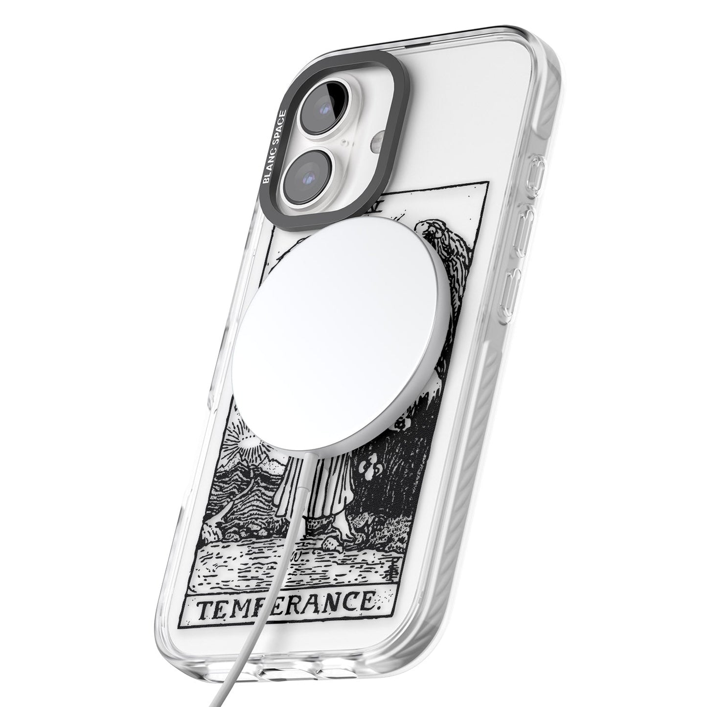 Personalisierte Temperanz-Tarotkarte (Transparent)