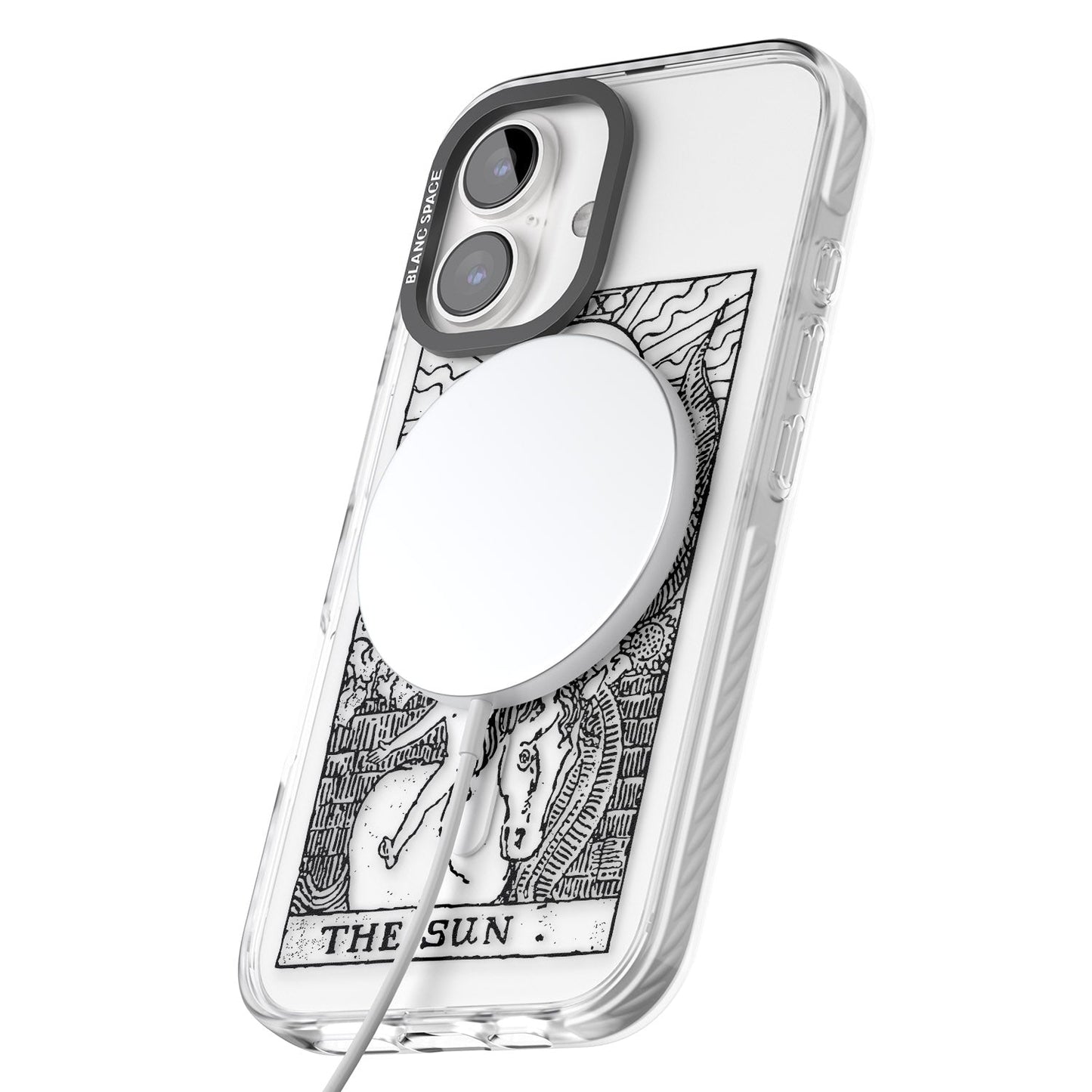 Personalised The Sun Tarot Card (Clear)