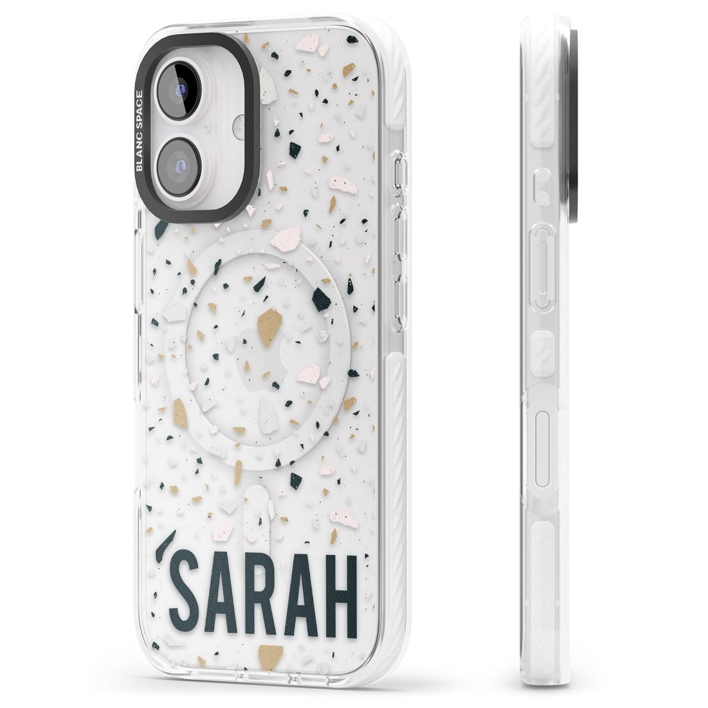 Personalised Terrazzo Blue, Pink, Brown