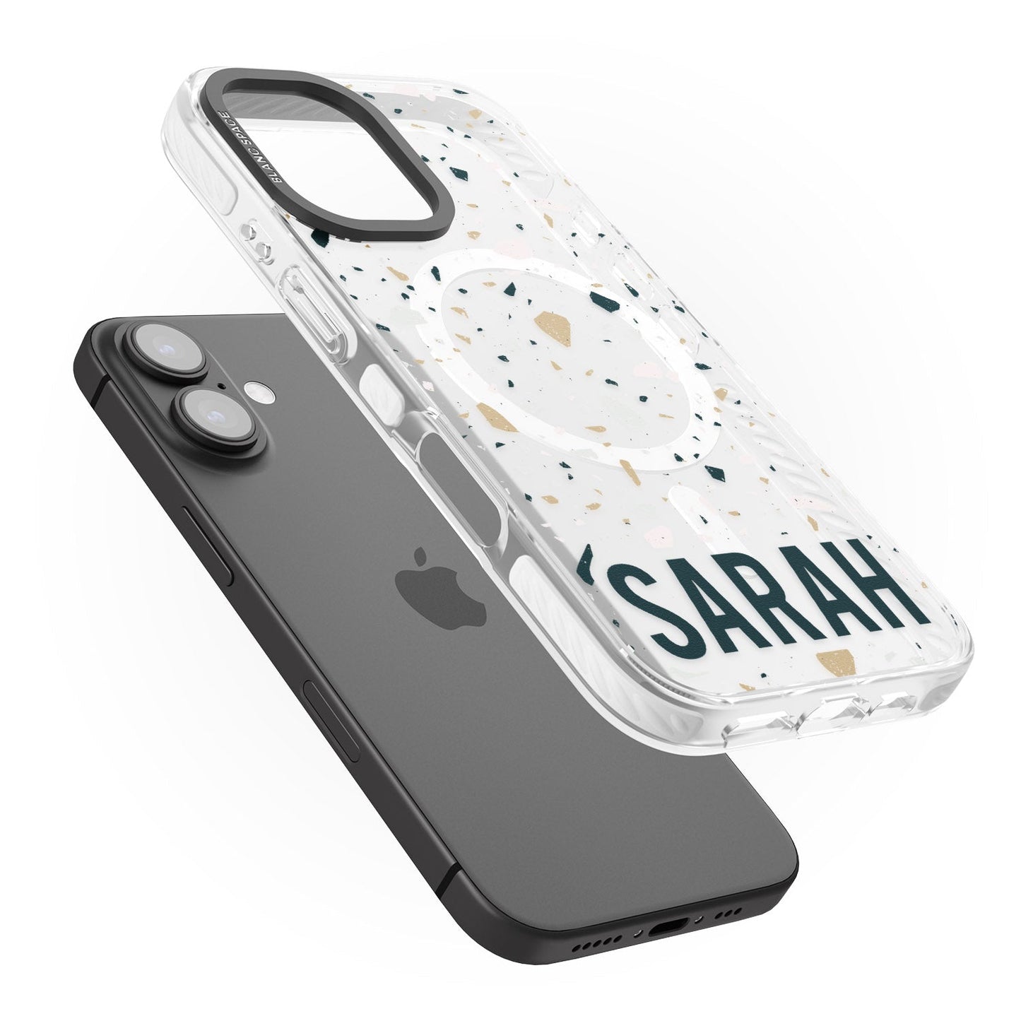 Personalised Terrazzo Blue, Pink, Brown