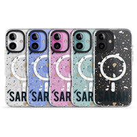 Personalised Terrazzo Blue, Pink, Brown