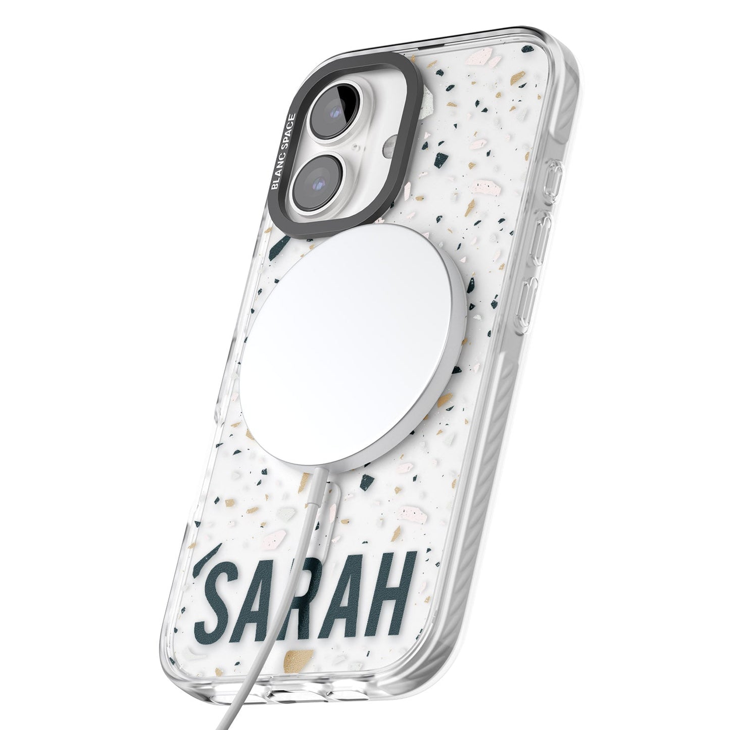 Personalised Terrazzo Blue, Pink, Brown