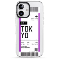 Personalised Tokyo Boarding Pass