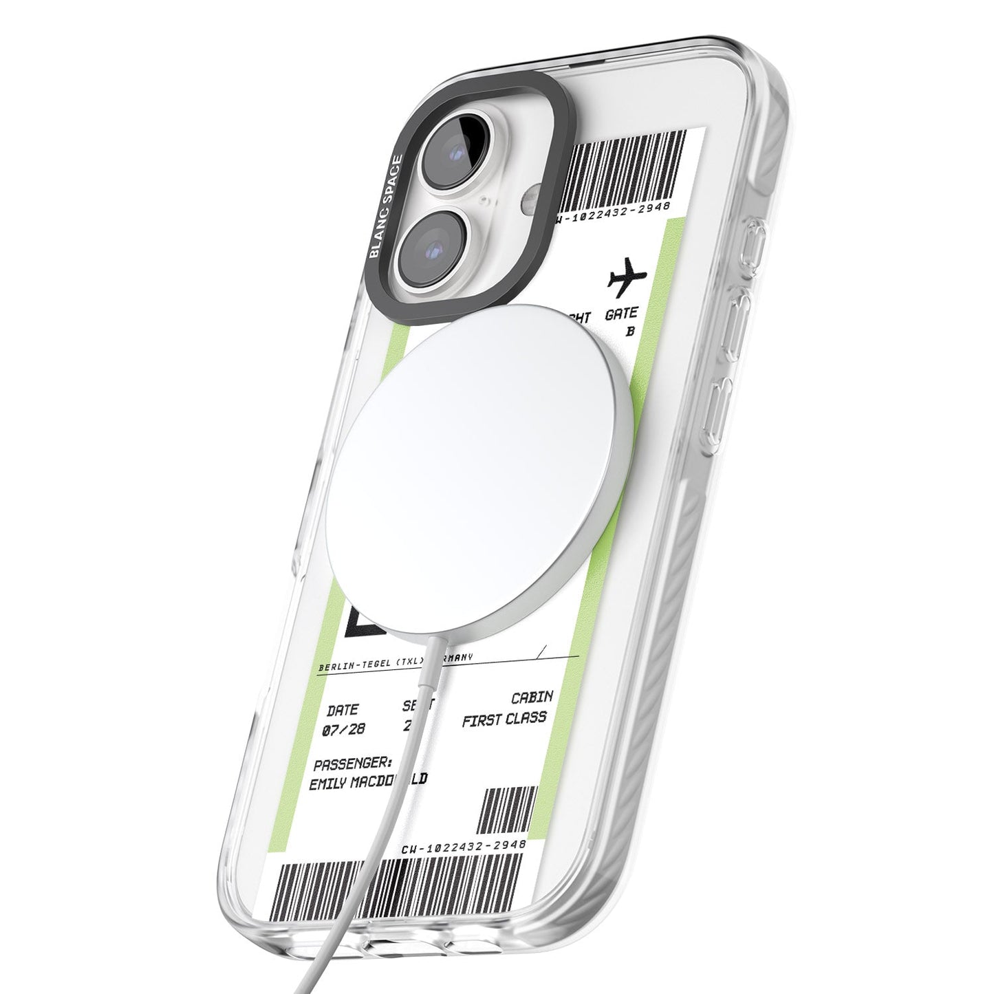 Personalised Berlin Boarding Pass