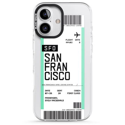 Personalised San Francisco Boarding Pass
