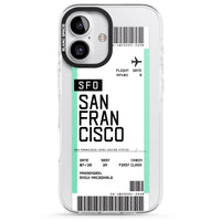 Personalised San Francisco Boarding Pass