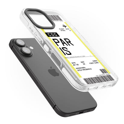 Personalised Paris Boarding Pass