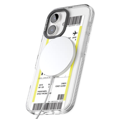 Personalised Paris Boarding Pass