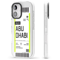Personalised Abu Dhabi Boarding Pass