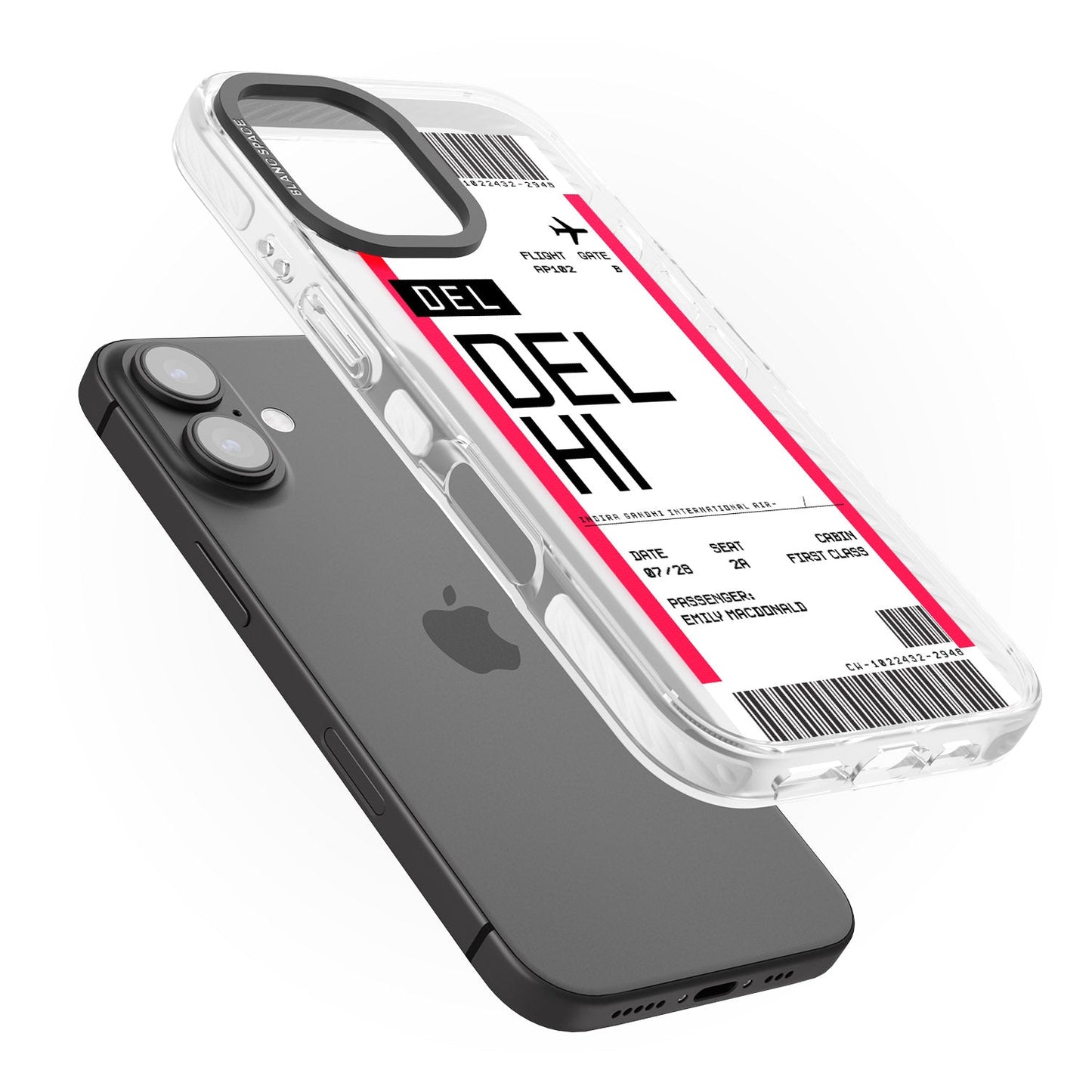 Personalised Delhi Boarding Pass