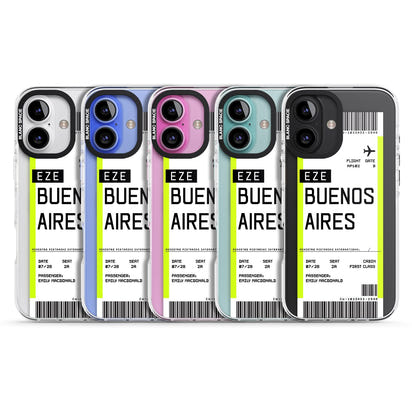 Personalised Buenos Aires Boarding Pass