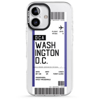 Personalised Washington D.C. Boarding Pass