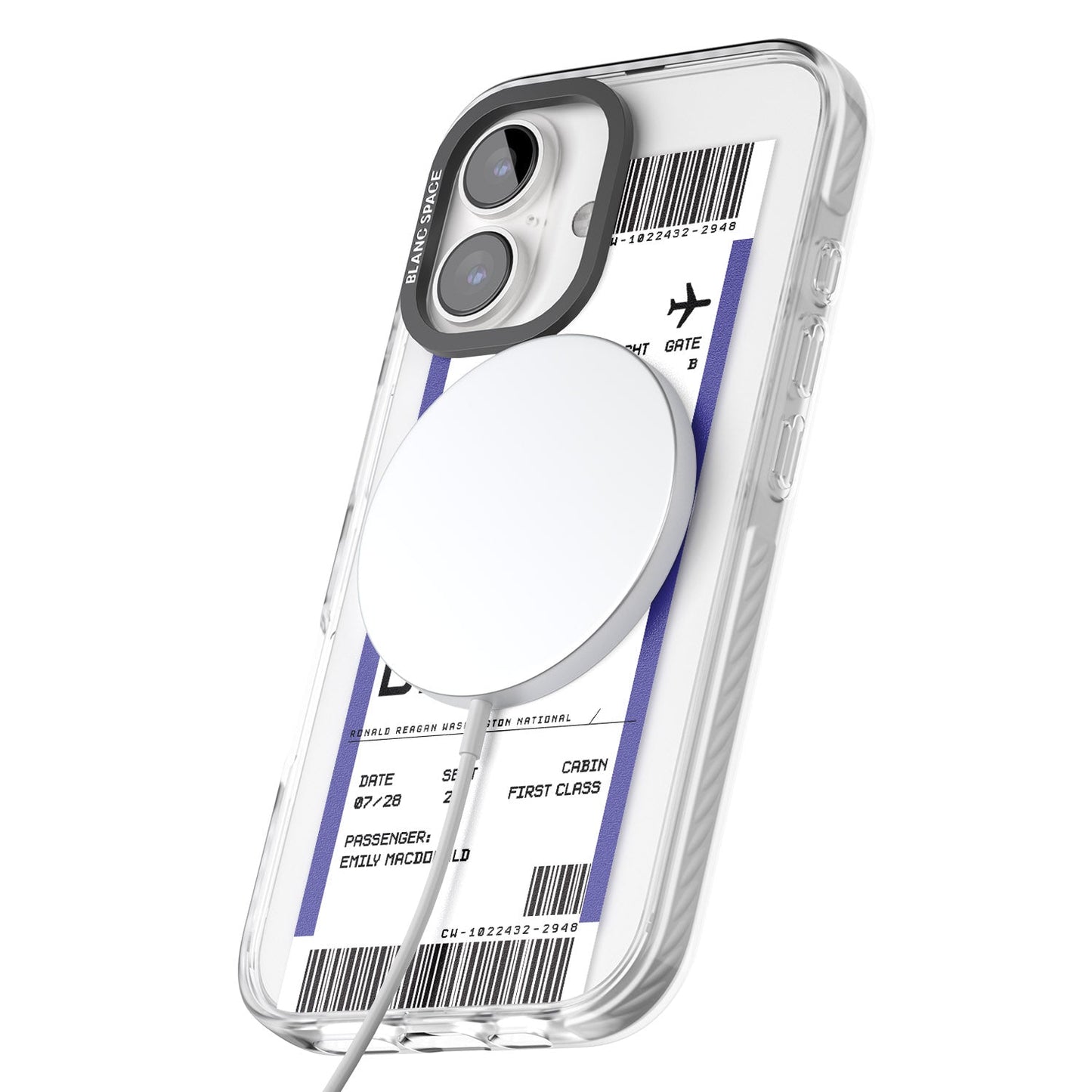 Personalised Washington D.C. Boarding Pass