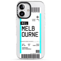 Personalised Melbourne Boarding Pass