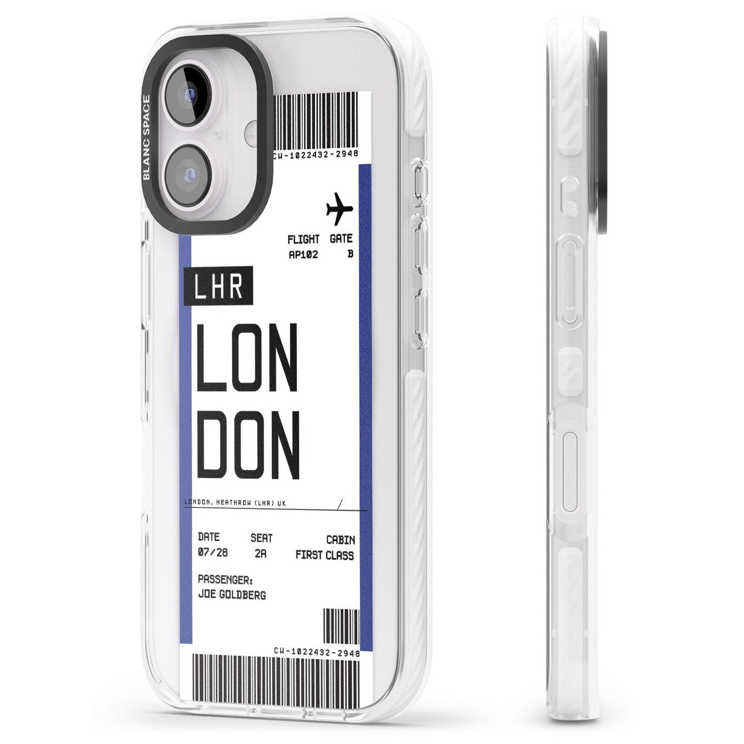 Personalised London Boarding Pass